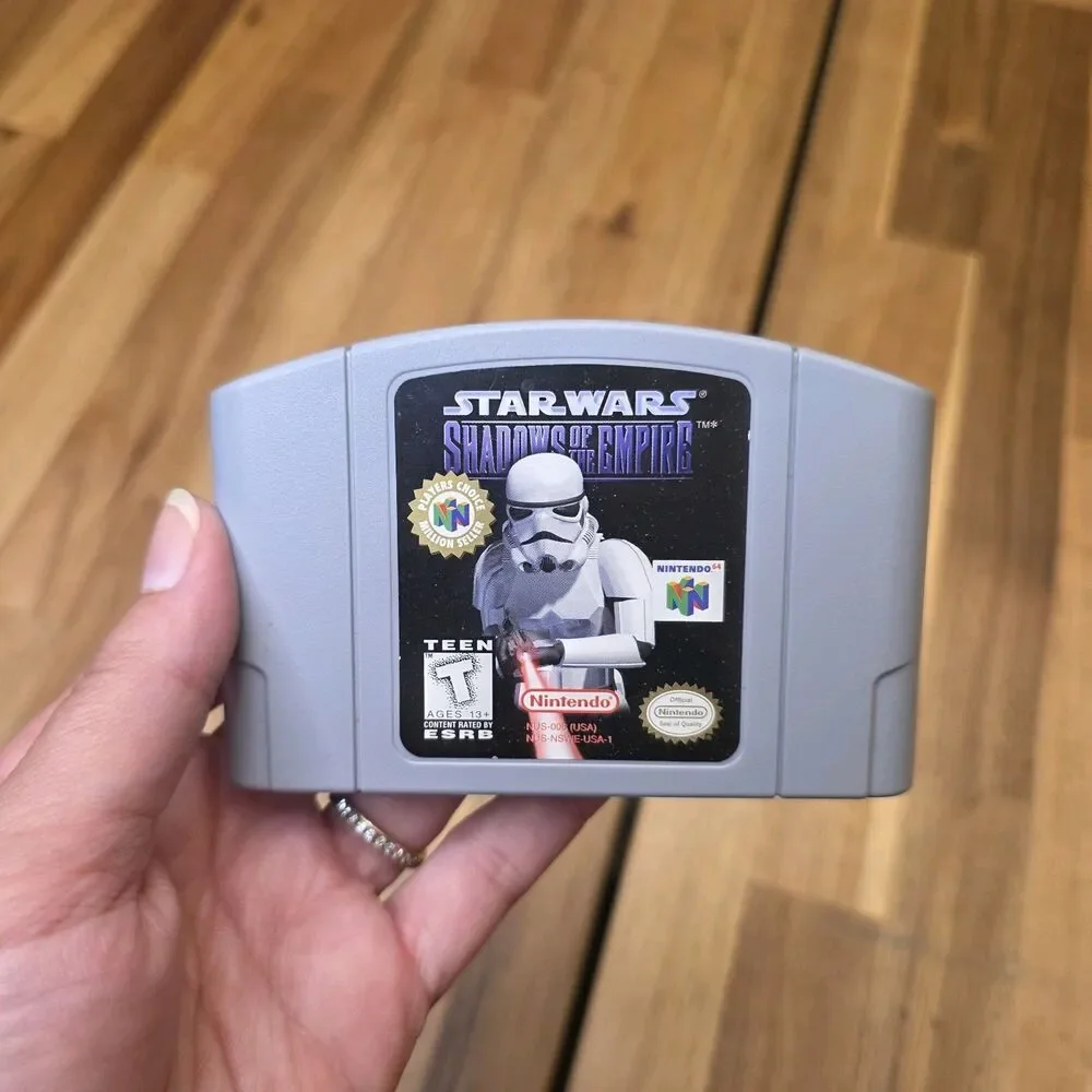 Star Wars Shadows of the Empire N64 Nintendo 64 Player’s Choice Tested Working
